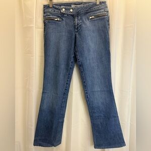 Mavi Y2K Low Rise Bootcut Jeans w/ Zip Pockets – Size 26